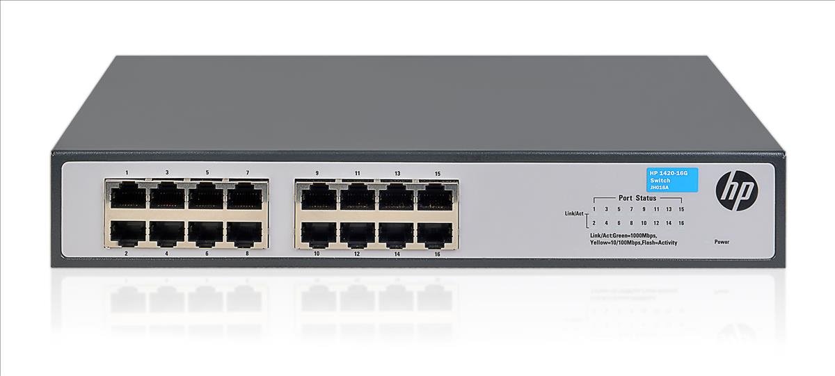 Amazon.com: HP 1420-16G OfficeConnect Gigabit Ethernet Switch 16